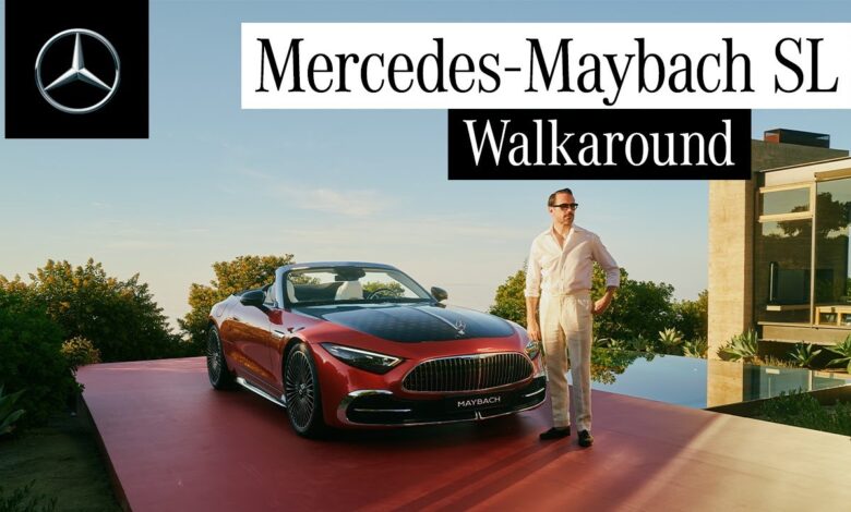 Mercedes-Maybach SL, um dos carros mais luxuosos do mundo