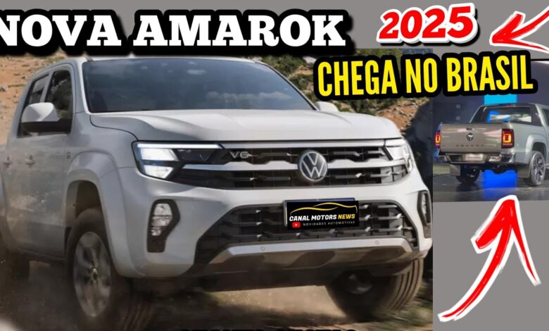 NOVA AMAROK 2025 CHEGA NO BRASIL