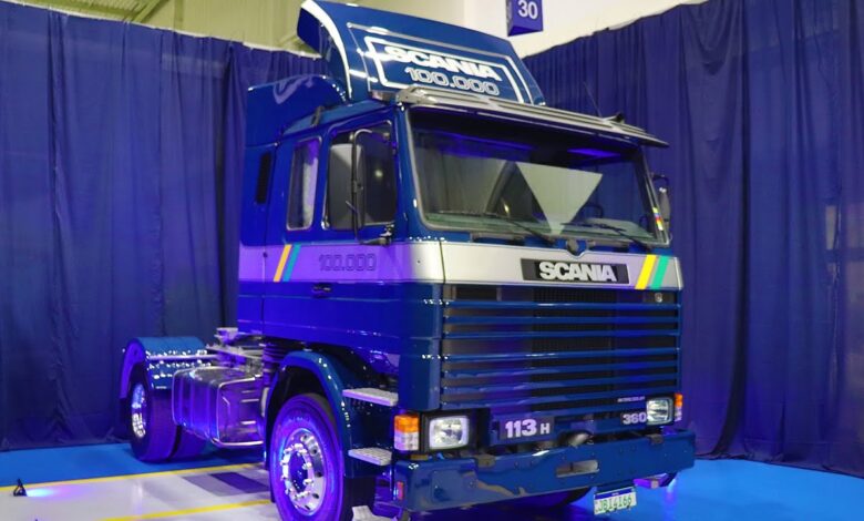 O CAMINHÃO 100.000 DA SCANIA É RESTAURADO NA BRASDIESEL