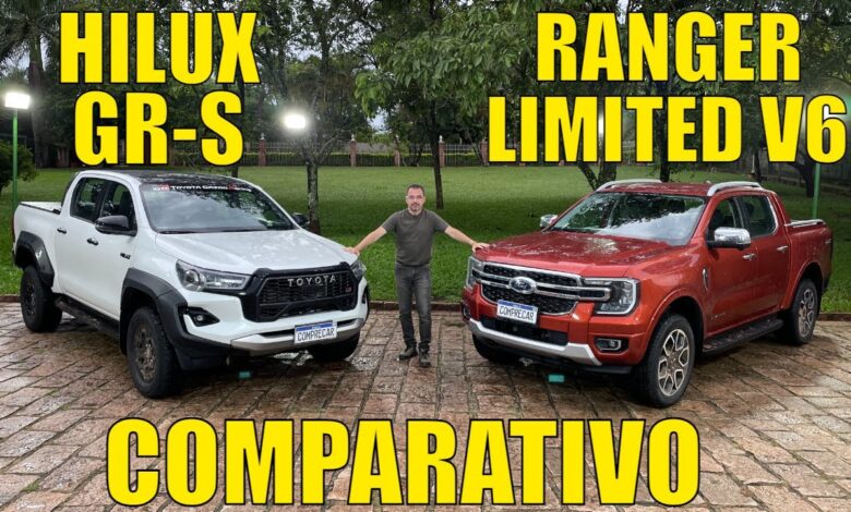 Qual é a Melhor? Toyota Hilux GR-S x Ford Ranger Limited V6