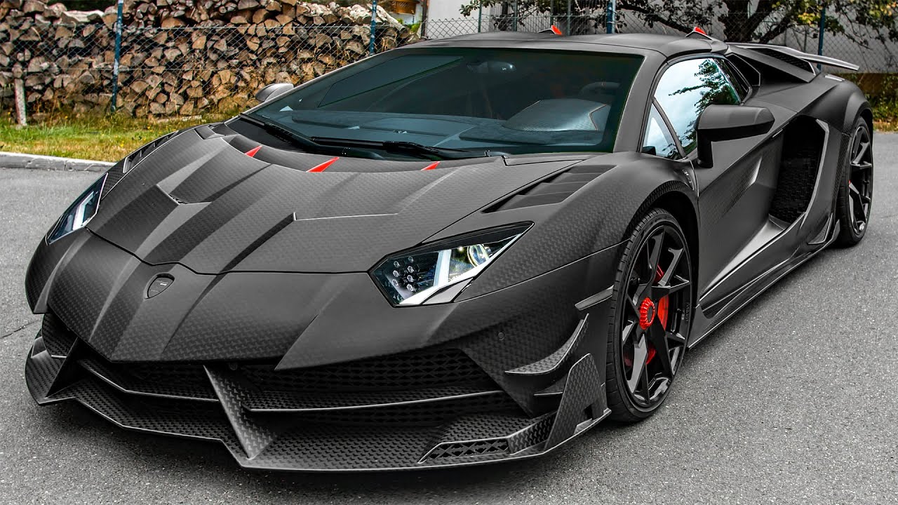 1 of 1 Lamborghini Aventador Carbonado EVO - The Black Diamond from MANSORY