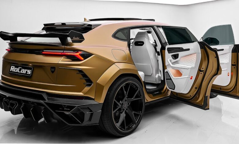 2021 Mansory Lamborghini Urus P820 in Bronzo Zenas