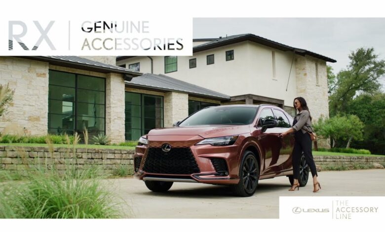 2023 Lexus RX Accessories | Lexus