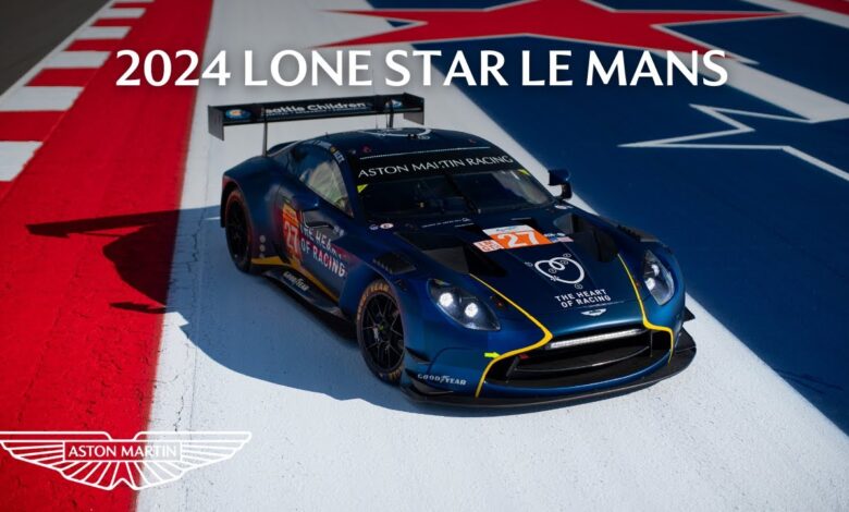 2024 Lone Star Le Mans | Onboard Live Stream - Aston Martin Vantage GT3 | #27 Heart of Racing