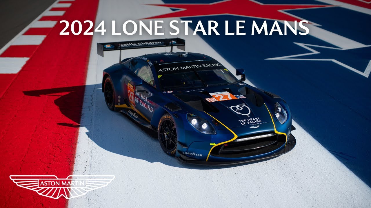 2024 Lone Star Le Mans | Onboard Live Stream - Aston Martin Vantage GT3 | #27 Heart of Racing