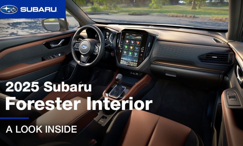 2025 Subaru Forester Interior | A Look Inside