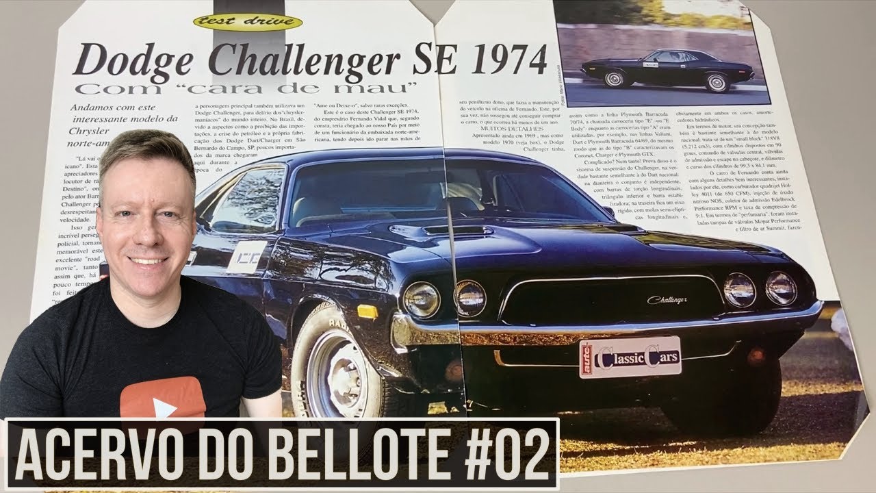 ACERVO DO BELLOTE #02 | Dodge Challenger SE