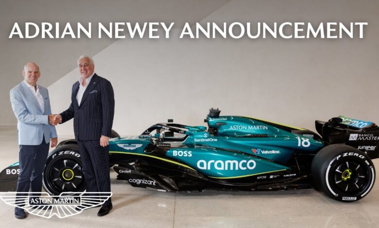 Adrian Newey joins Aston Martin Aramco Formula One® Team | Live from the AMR Technology Campus