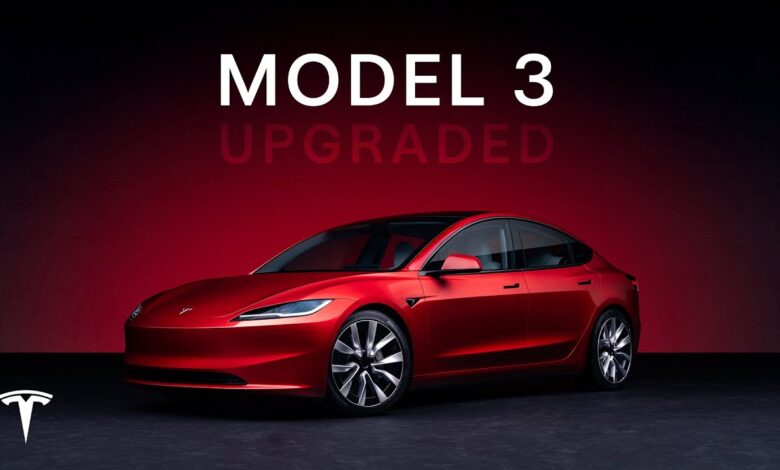 Apresentando o Modelo 3 atualizado | Tesla