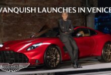 Aston Martin Vanquish launched at stunning world premiere in Venice