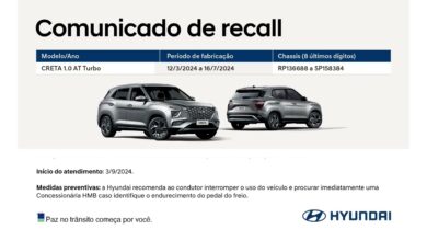 Aviso de Recall Hyundai | CRETA Nova Geração 1.0 TGDI | Servofreio.