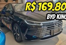 BYD King E hibrido faz 26 kml tem 200