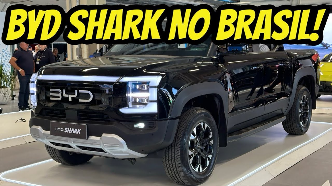 BYD SHARK LANCAMENTO NO BRASIL QUANTO CUSTA MELHOR QUE