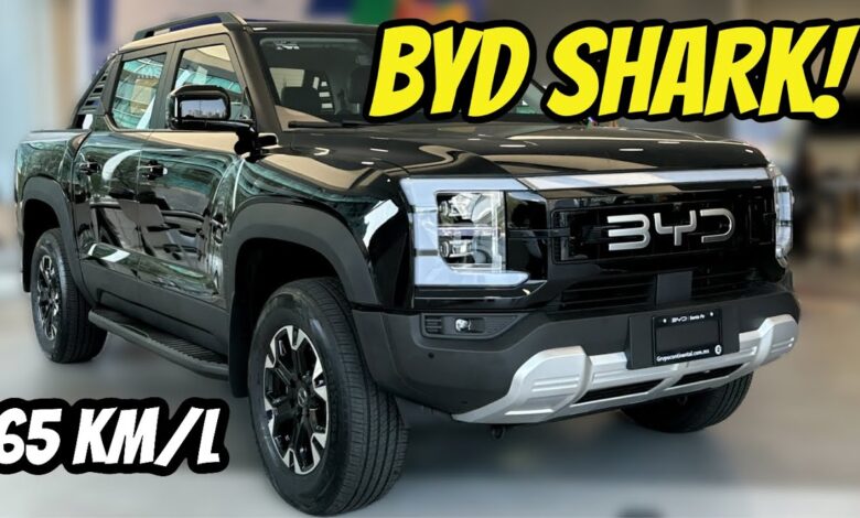 BYD Shark DIRIGIMOS a caminhonete RIVAL DA TOYOTA HILUX