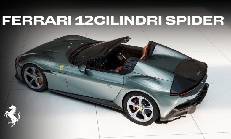 Behold the Ferrari 12Cilindri Spider