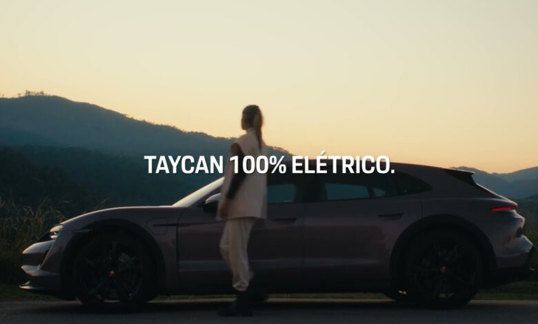 Beleza que impulsiona. Taycan 100% elétrico