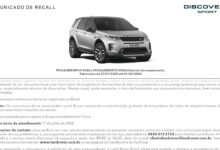 Comunicado Recall Discovery Sport