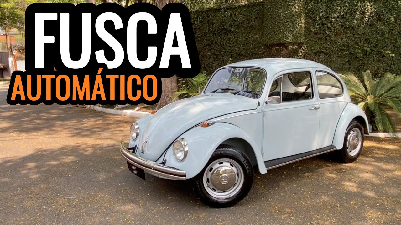 FUSCA AUTOMÁTICO: exemplar alemão traz conversor de torque e embreagem a vácuo