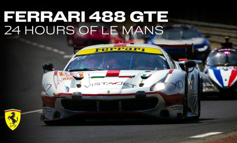 Ferrari 488 GTE | 24 Hours of Le Mans: Fifth Place for Ferrari in FIA WEC LMGTE Am