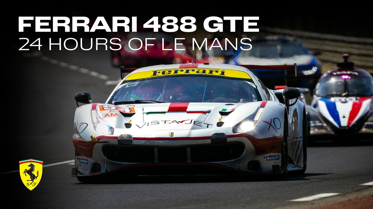 Ferrari 488 GTE | 24 Hours of Le Mans: Fifth Place for Ferrari in FIA WEC LMGTE Am