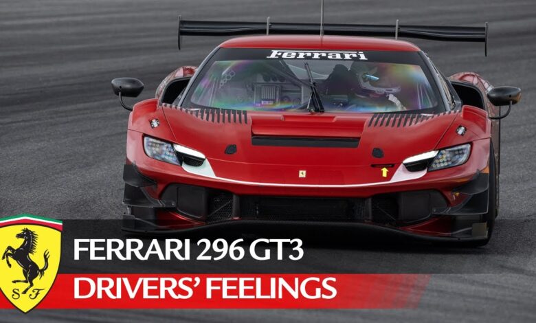 Ferrari Competizioni GT | Ferrari 296 GT3 - Drivers’ Feelings