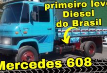 História do Mercedes 608 e 708