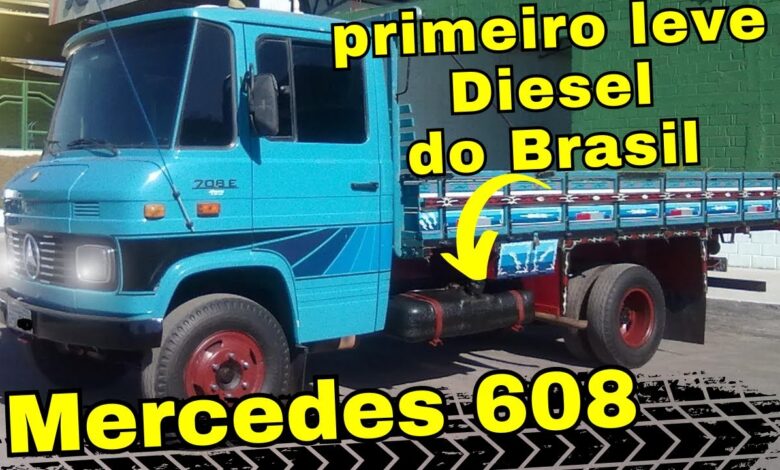 História do Mercedes 608 e 708