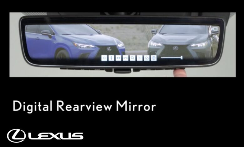 Lexus How-To: Digital Rearview Mirror | Lexus