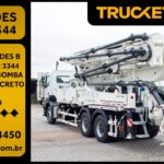 MERCEDES-BENZ AXOR 3344 – 6X4 – 2018/2019 – BOMBA LANÇA PUTZMEISTER 37M