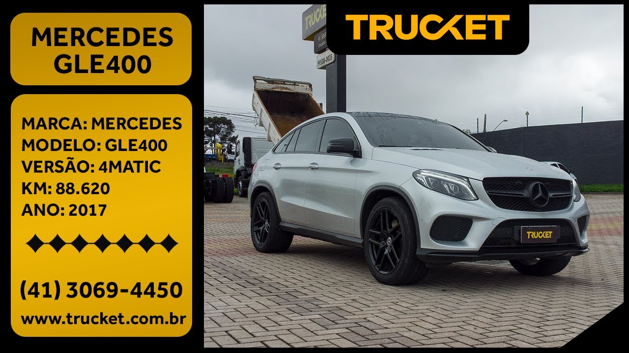 MERCEDES-BENZ GLE400 4MATIC – 2017 – 3.0 – AUTOMÁTICO