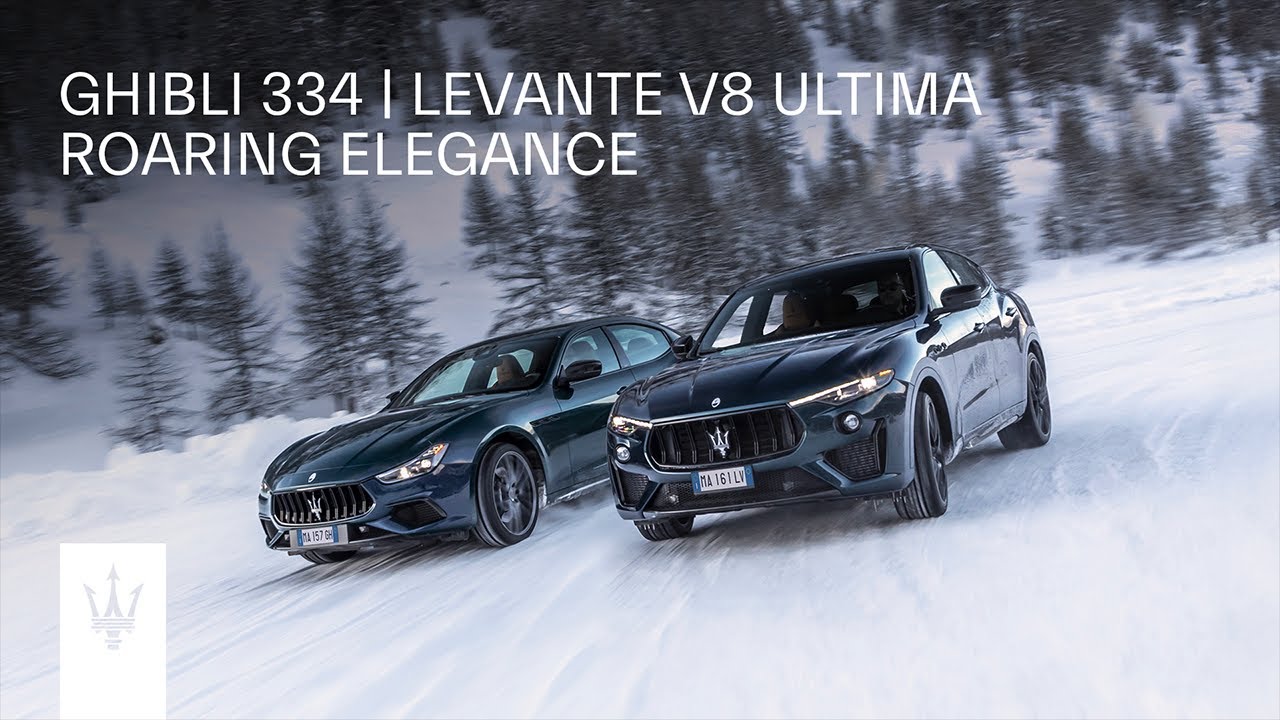 Maserati Ghibli 334. Levante V8 Ultima. Roaring Elegance