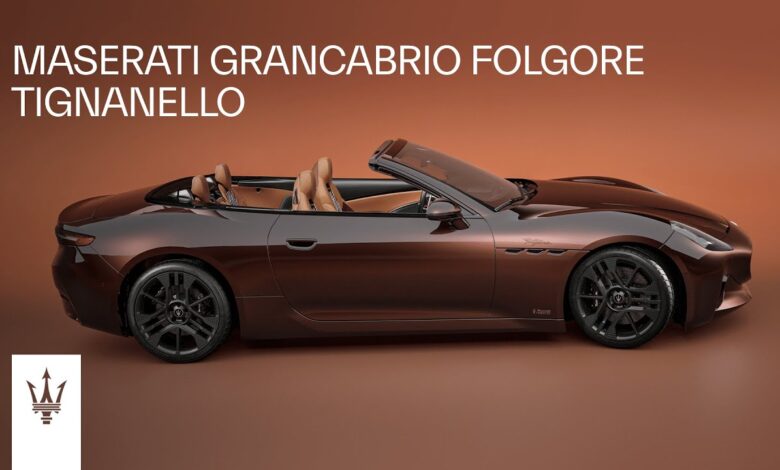 Maserati GranCabrio Folgore Tignanello