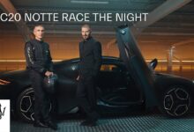 Maserati MC20 Notte. Race the Night