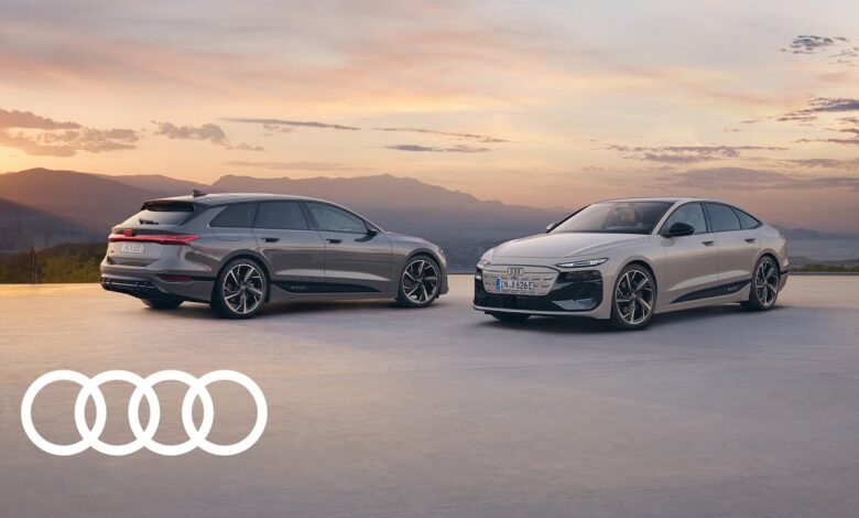 Meet the Audi A6 e-tron models