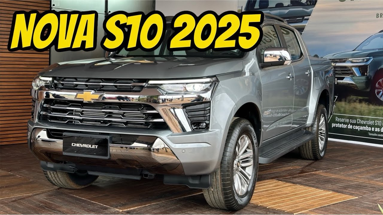 Nova CHEVROLET S10 2025 Primeiras Impressoes PRECOS E VERSOES