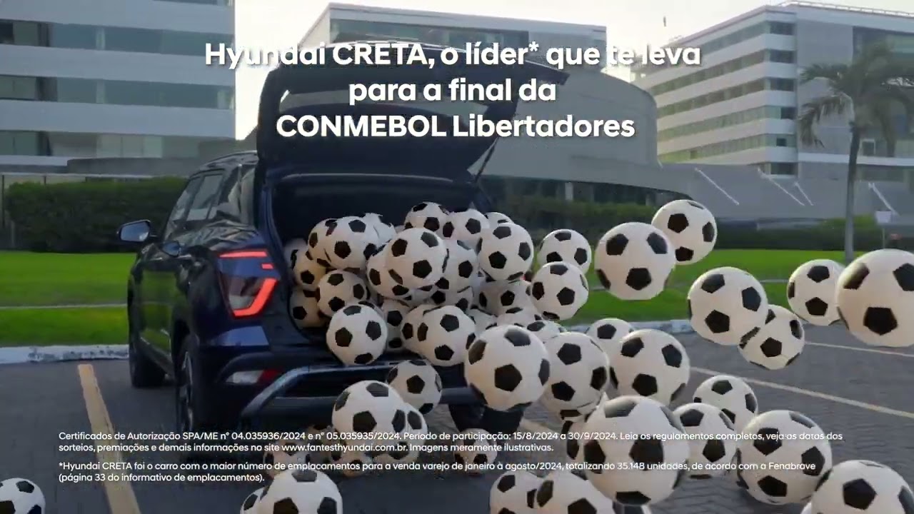 O Hyundai CRETA te leva para a final da CONMEBOL Libertadores