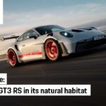 On track in the new Porsche 911 GT3 RS