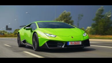 Running from the storm | Lamborghini Huracan LP610-4 | 4K