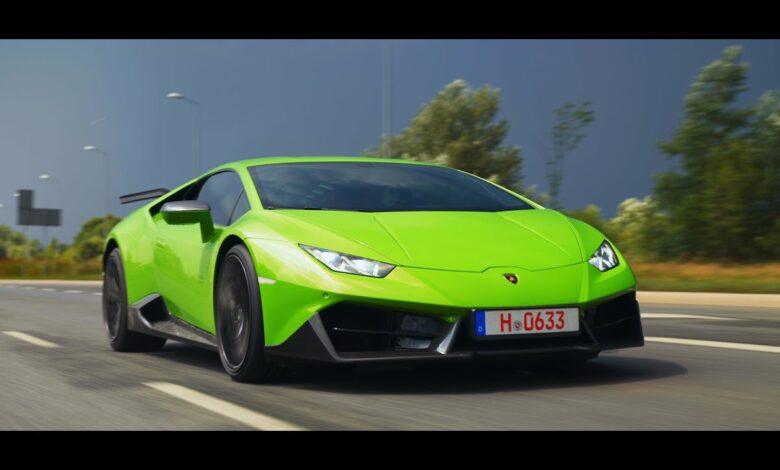 Running from the storm | Lamborghini Huracan LP610-4 | 4K
