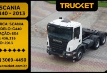 SCANIA G440 – 6X4 – 2013 – MANUAL – CAVALO MECÂNICO