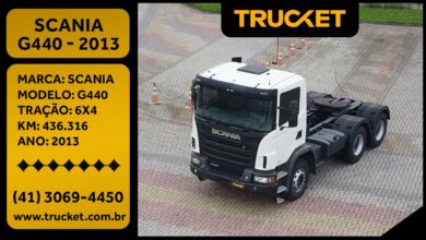 SCANIA G440 – 6X4 – 2013 – MANUAL – CAVALO MECÂNICO