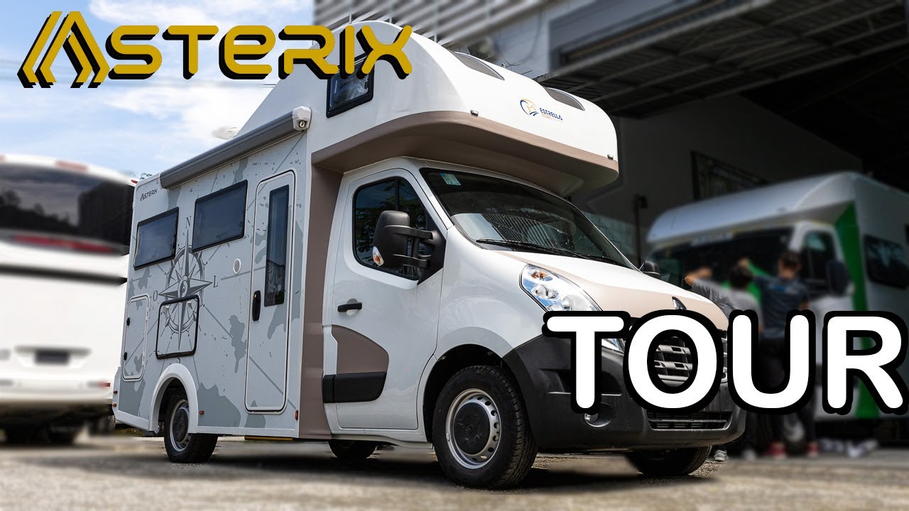 TOUR NO ASTERIX!!! O MOTORHOME COMPACTO/GIGANTE DA ESTRELLA!!