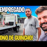 TRABALHOU DE CAMINHONEIRO COMO EMPREGADO E AGORA COMPROU UM GUINCHO , ESTÁ FATURANDO E FELIZ 🙏