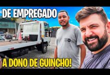 TRABALHOU DE CAMINHONEIRO COMO EMPREGADO E AGORA COMPROU UM GUINCHO , ESTÁ FATURANDO E FELIZ 🙏