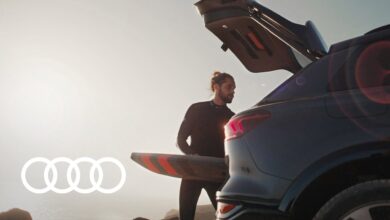 The Audi Q6 e-tron quattro x Audi e-tron eFoil