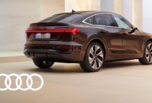 The fully electric Audi Q8 Sportback e-tron | Experience sporty design