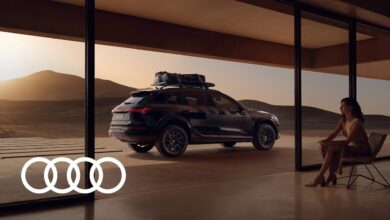 The fully-electric Audi Q8 e-tron edition Dakar