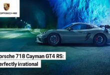 The new Porsche 718 Cayman GT4 RS: Perfectly irrational