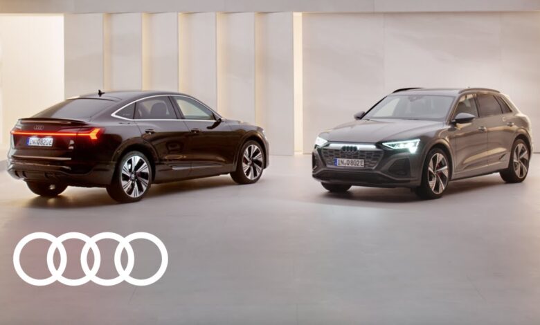 Three perspectives, one iconic car | The fully electric Audi Q8 e-tron models