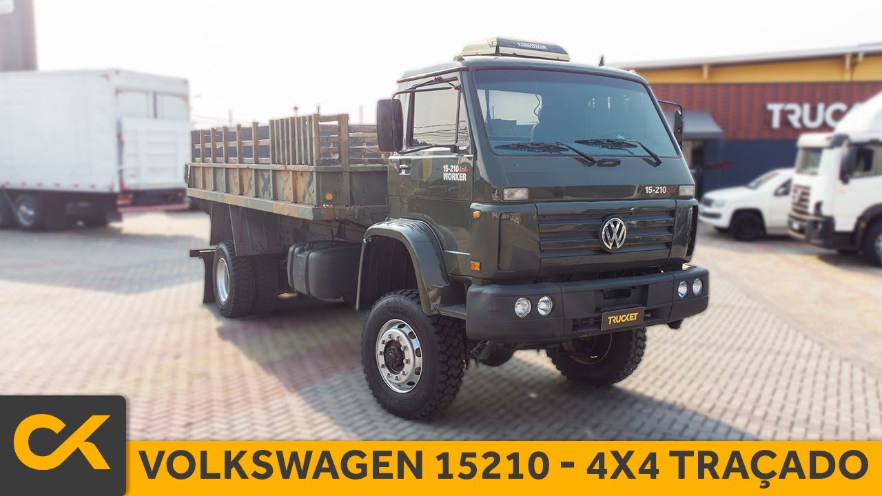 VOLKSWAGEN 15210 – 4X4 – TRAÇADO – 2014 – CARROCERIA ABERTA